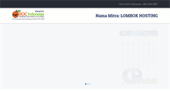 Desktop Screenshot of lombokhosting.com